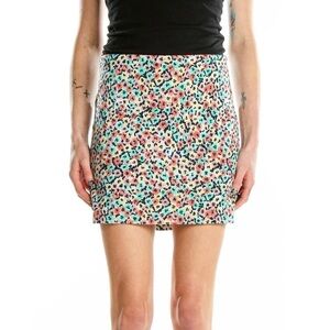 Sharagano Multicolor Floral Pencil Skirt Size 8